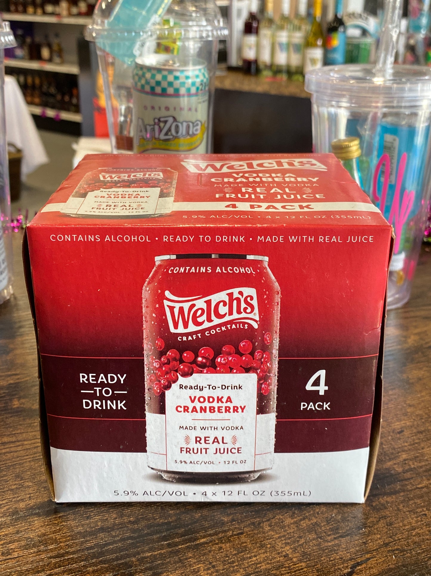Welch’s Vodka Cranberry (4pk)
