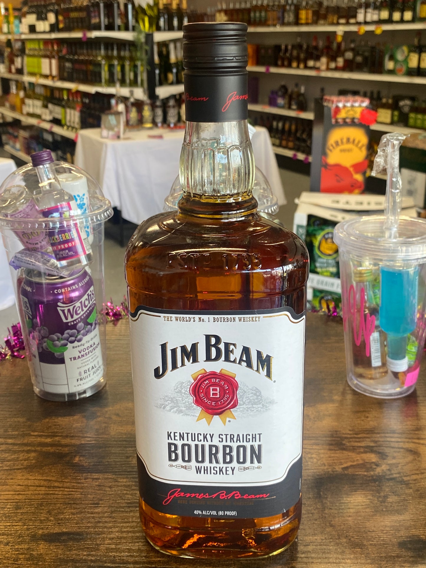 Jim Beam Bourbon (1.75L)