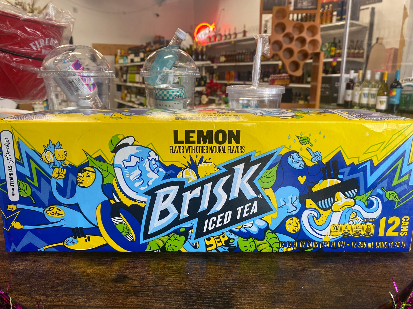 Brisk Tea Lemon (12pk)