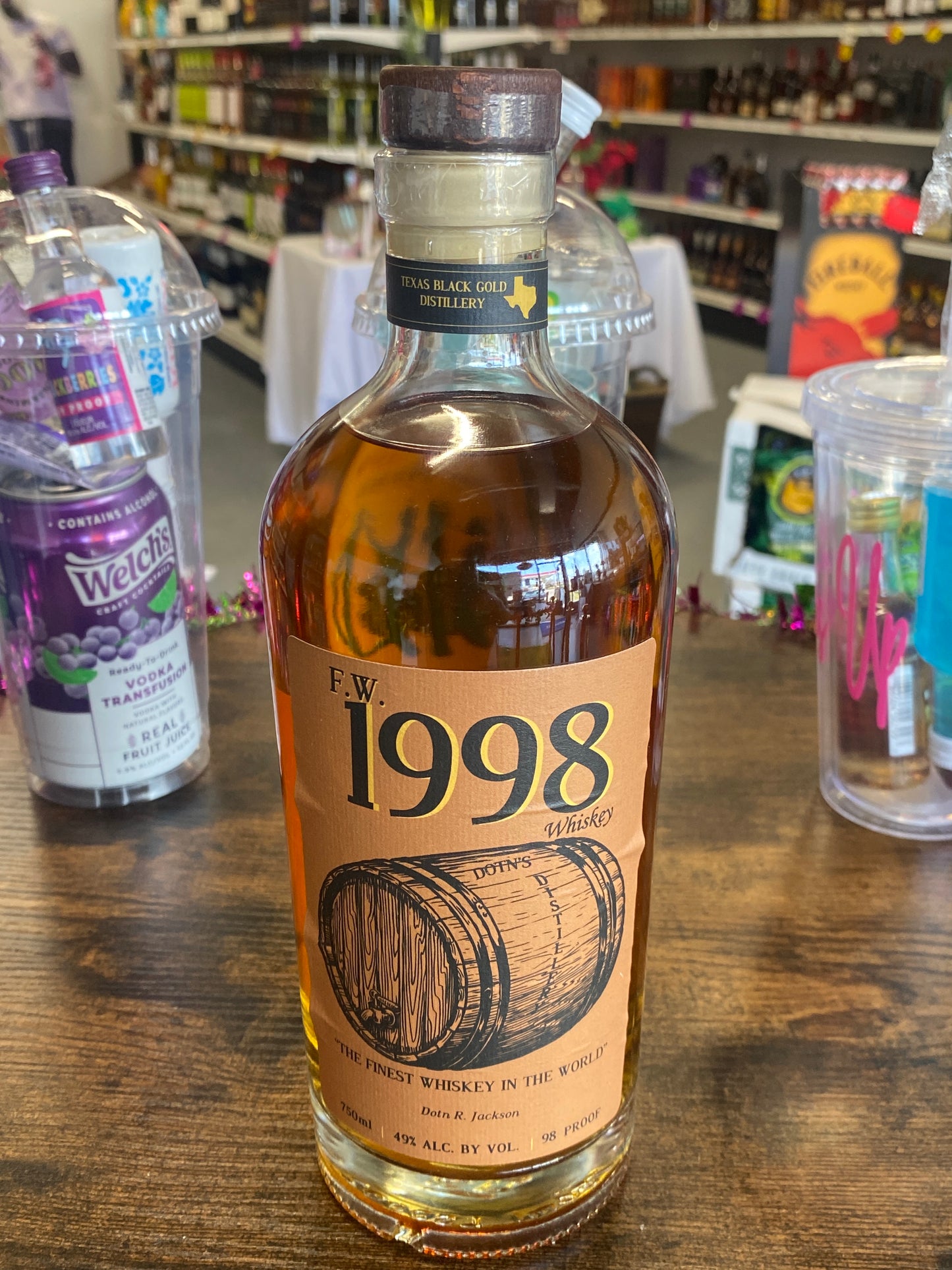 F.W. 1998 Whiskey (750mL)
