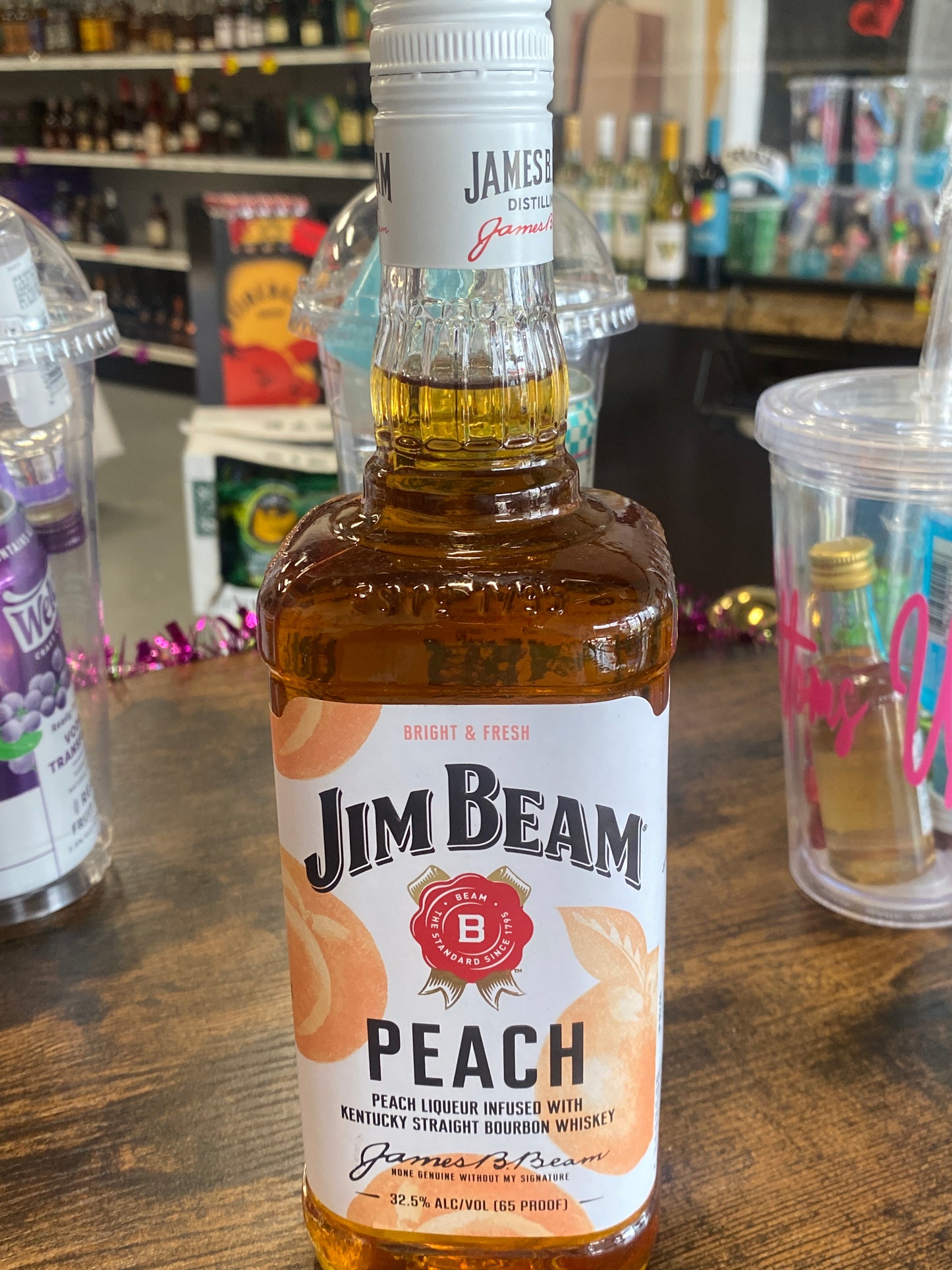 Jim Beam Peach Bourbon (750mL)