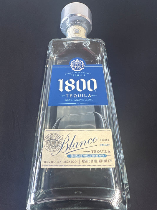 1800 Silver Blanco Tequila 1.75L