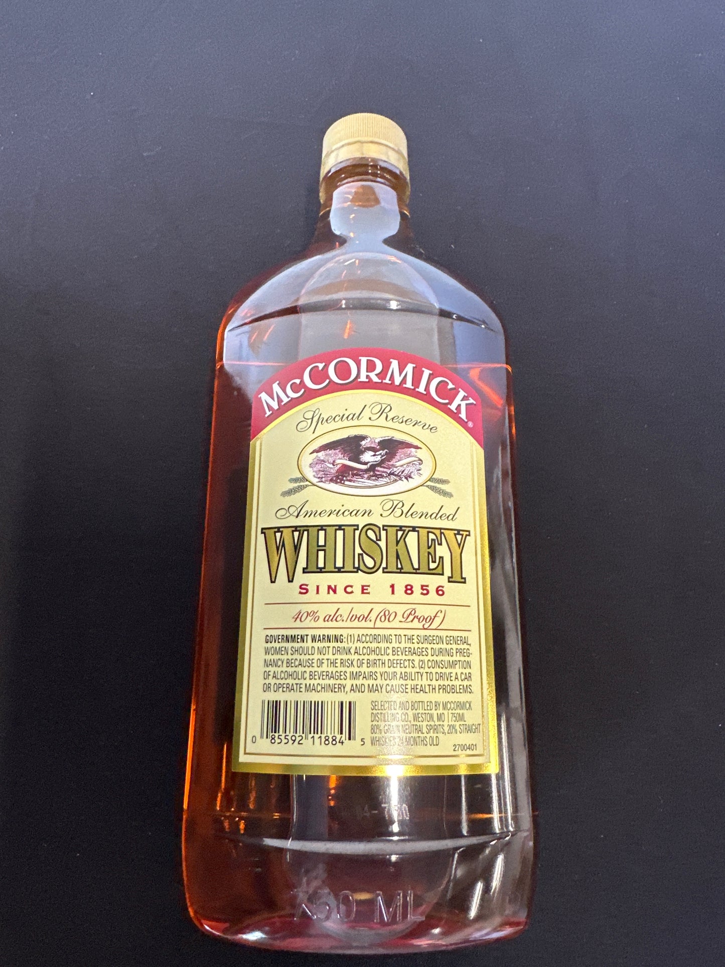 McCormick Whiskey 750mL
