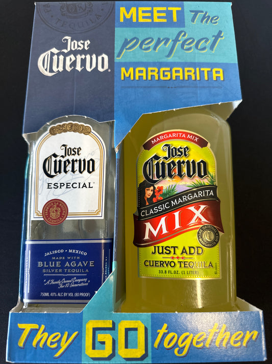 Jose Cuervo Silver Tequila/Margarita Mix 750mL