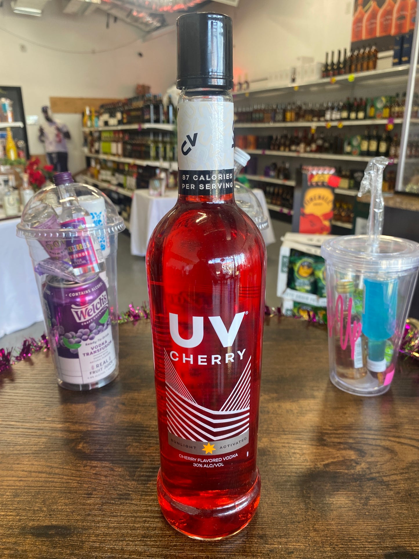 UV Cherry Vodka (750mL)