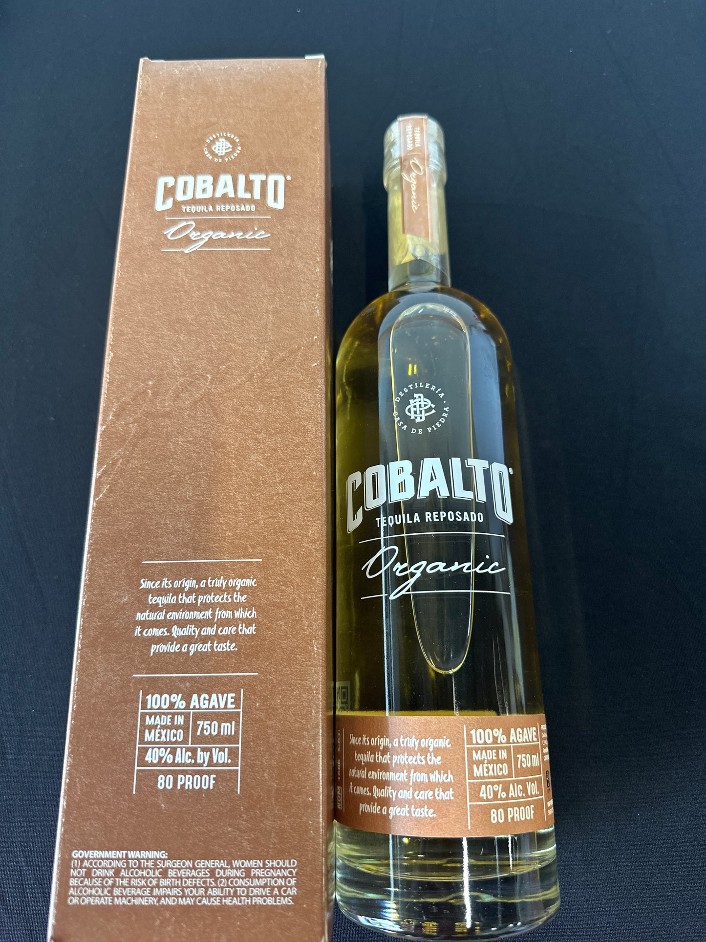 Cobalto Reposado Tequila 750mL