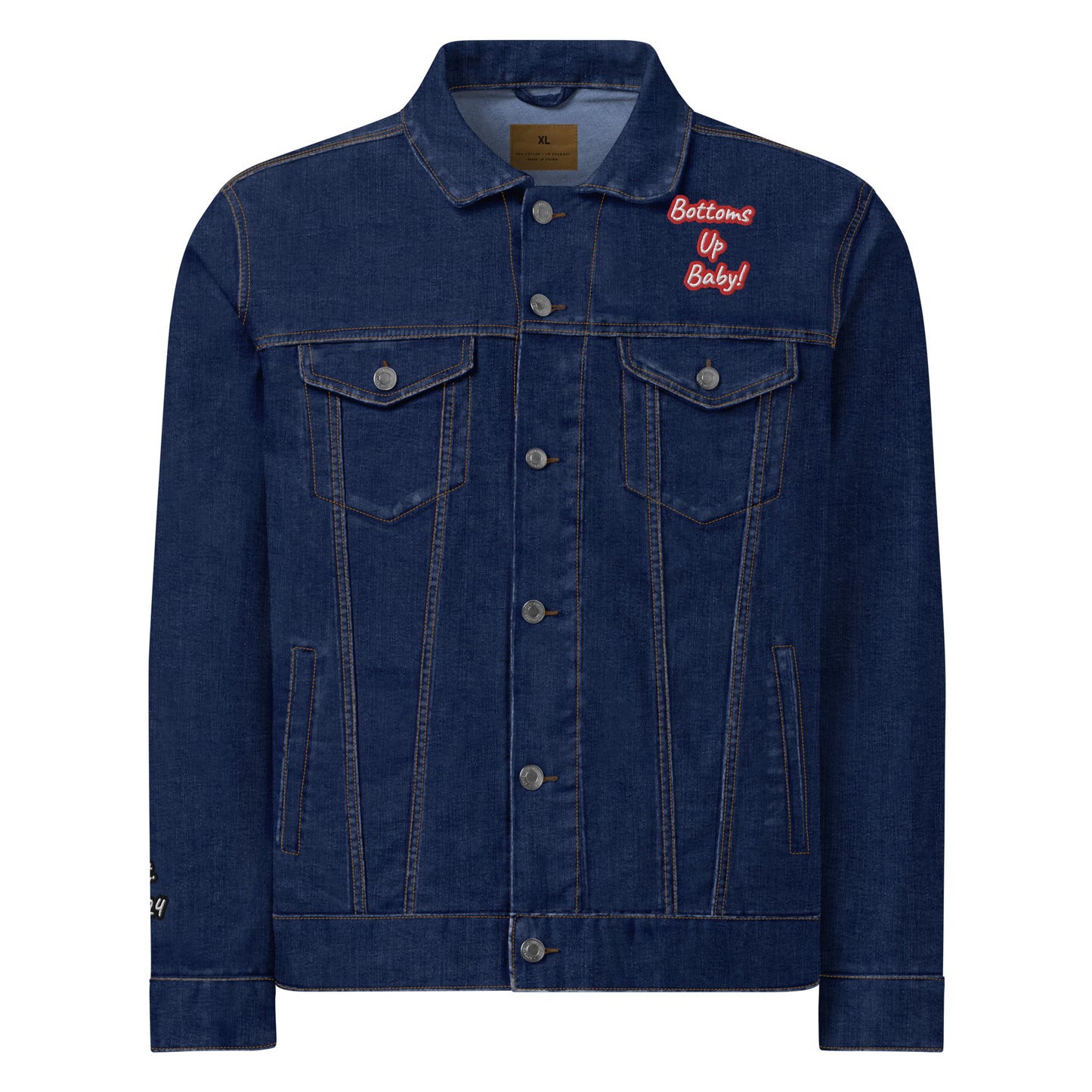 Bottoms Up Premium Unisex Denim Jacket