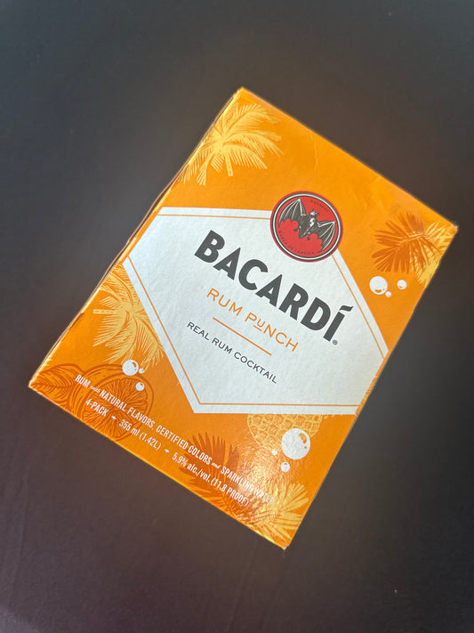 Bacardi Rum & Punch 4Pk