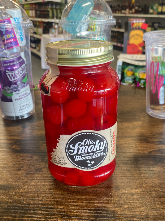 Ole Smoky Moonshine Cherries (750mL)