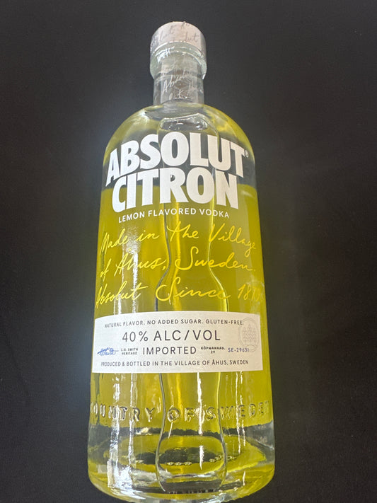 Absolut Vodka Citron 750mL