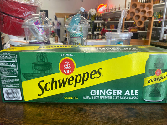 Schweppes Ginger Ale (12pk)