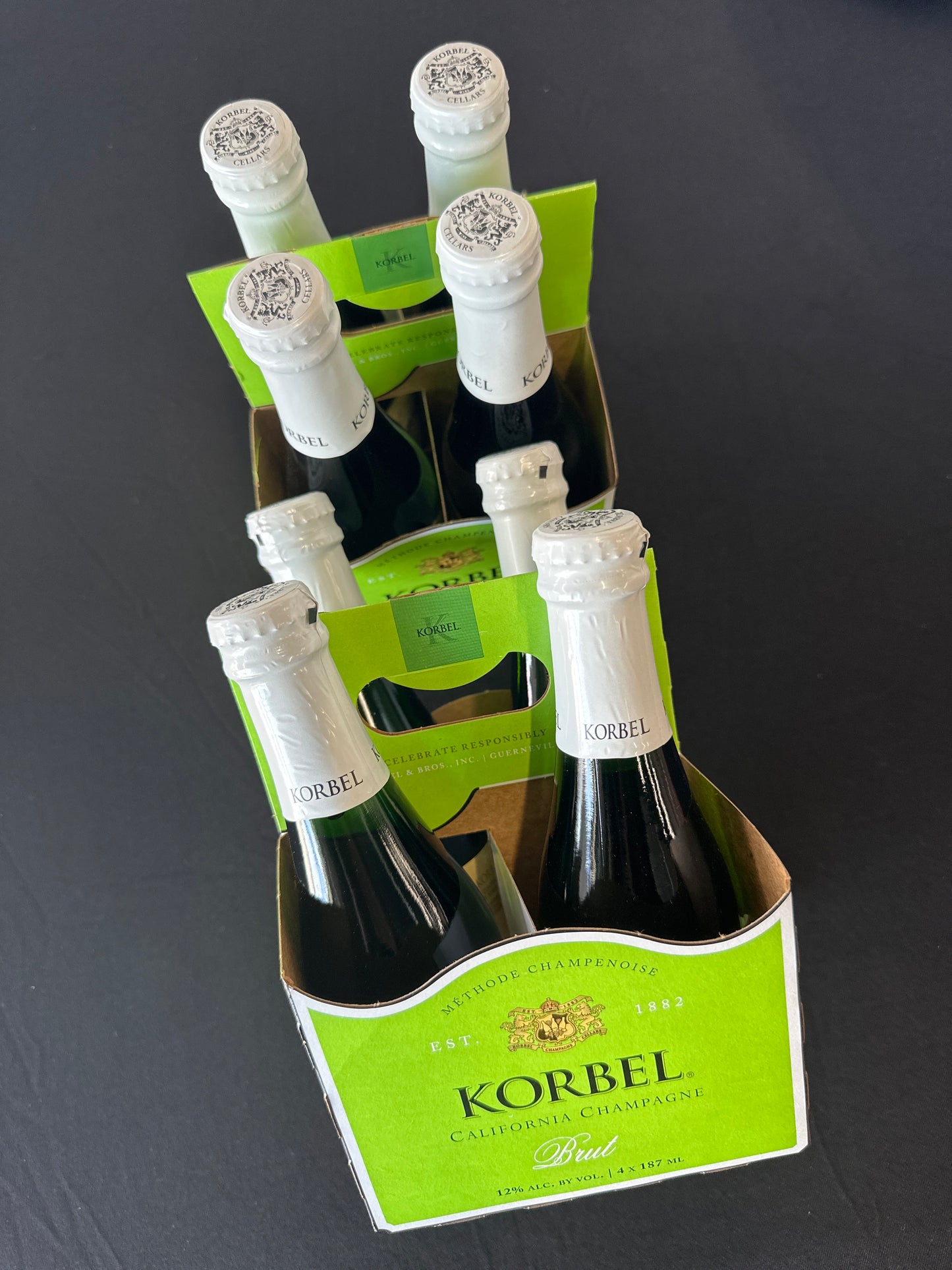 Korbel Brut Champagne 4/pk