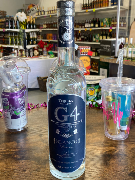 G4 Tequila Blanco (750mL)