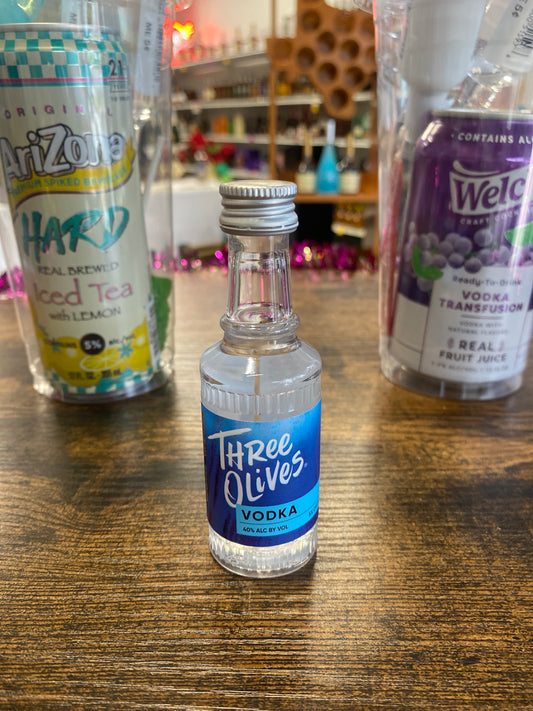 Three Olives Vodka (50mL)