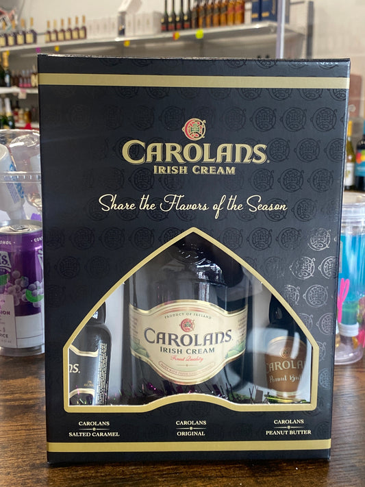 Carolans Irish Cream Box Set  (750mL)