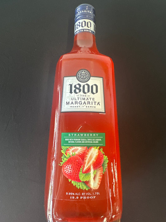 1800 Margarita Strawberry Tequila 1.75L