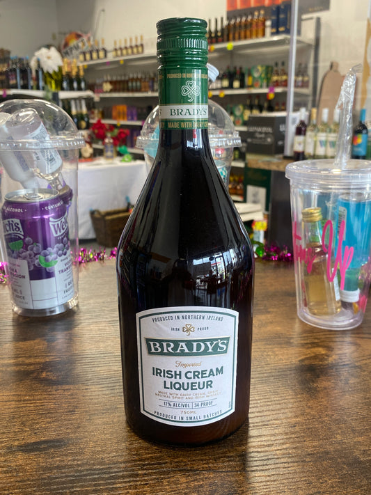 Brady’s Irish Cream Liqueur (750mL)