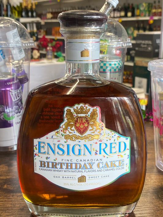 Ensign Red Birthday Cake (750mL)