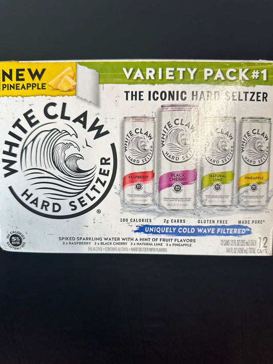 White Claw Seltzer Mix 12/pk