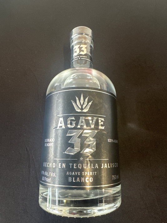 Agave 33 Blanco Tequila 750mL