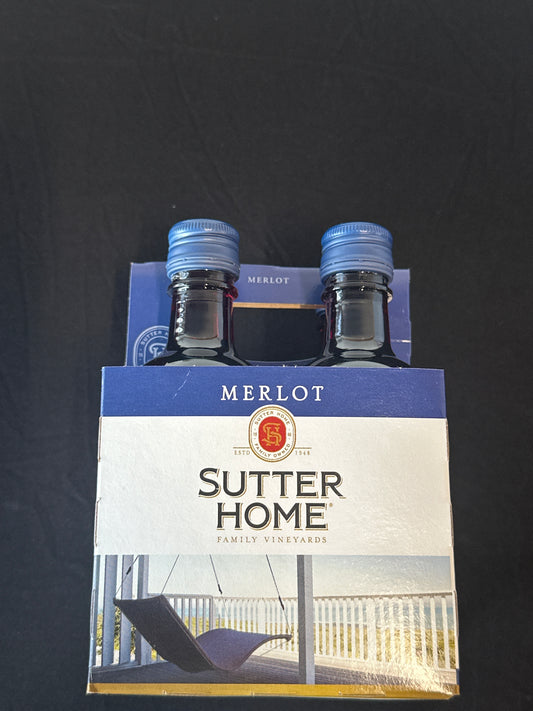 Sutter Home: Merlot 4/pk Wine