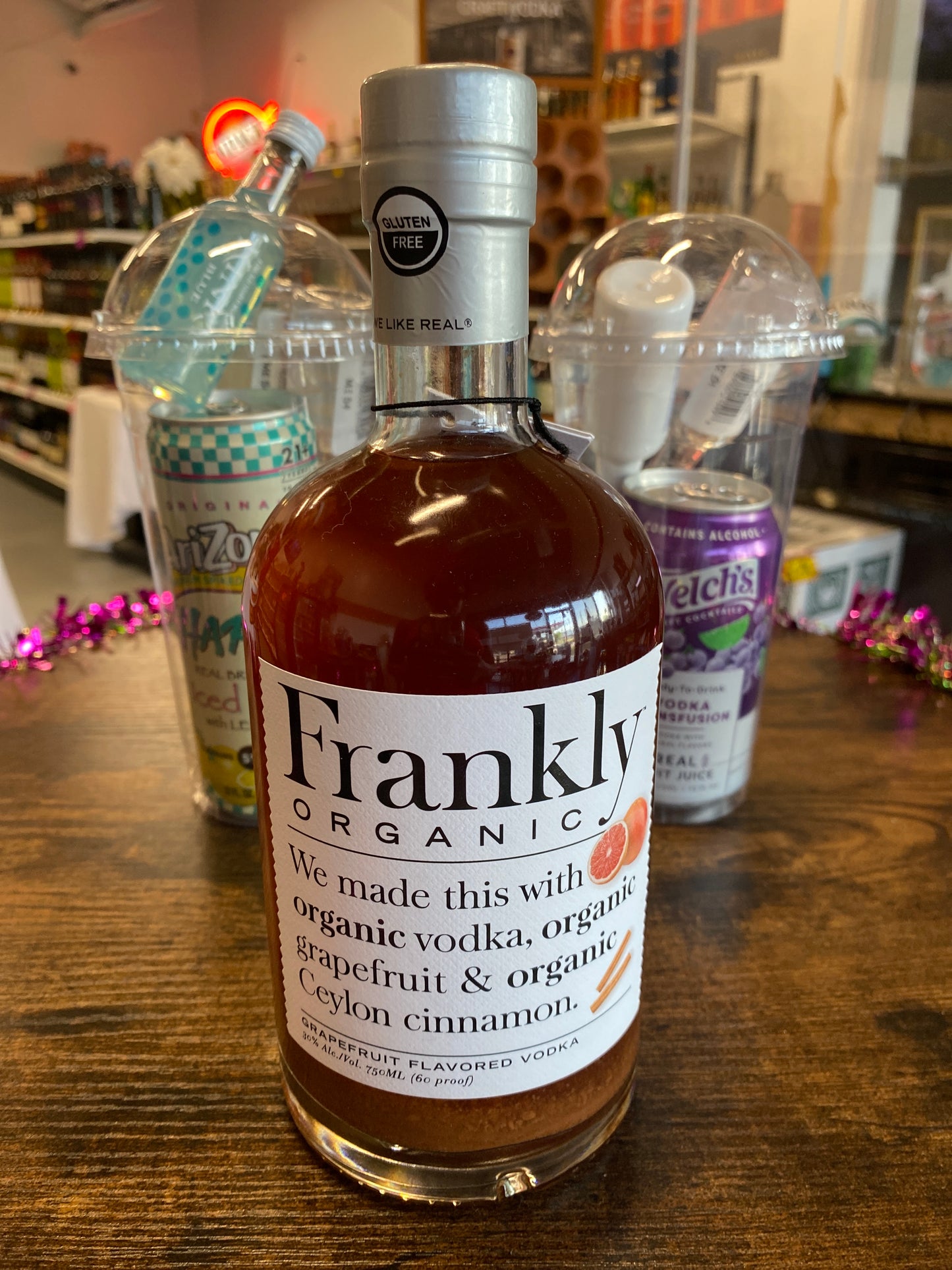 Frankly Organic Vodka (750mL)