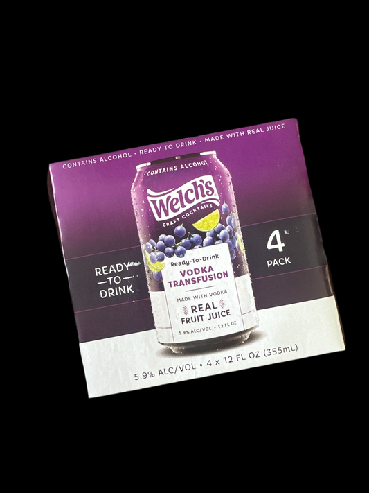 Welch’s Vodka Transfusion Cocktail