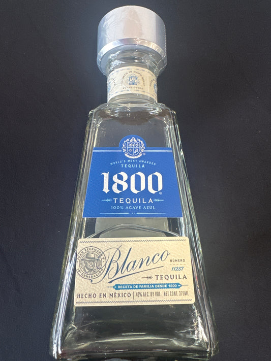 1800 Blanco Tequila 375mL