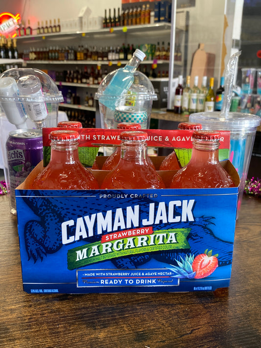Cayman Jack Strawberry Margarita (6 pack)