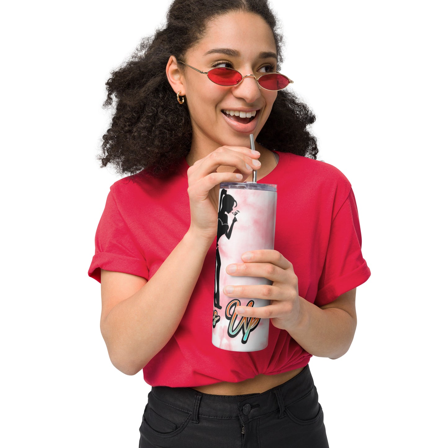 Bottoms Up Stainless Steel Tumbler