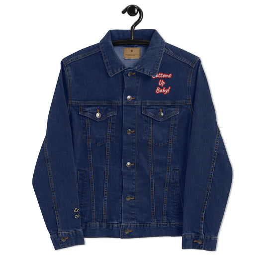 Bottoms Up Premium Unisex Denim Jacket
